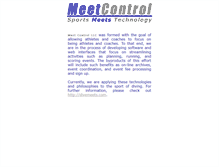 Tablet Screenshot of meetcontrol.com